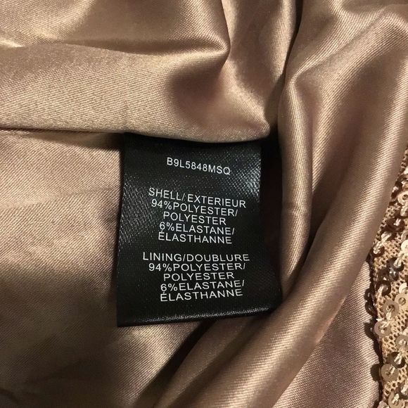 NWT PARKER BLACK Bronzed Rose Sequins Dress - Picture 12 of 12